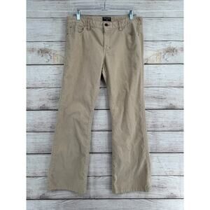 Vintage Polo Jeans Co Ralph Lauren Corduroy Bootcut Jeans Womens 12x30 Tan Beige